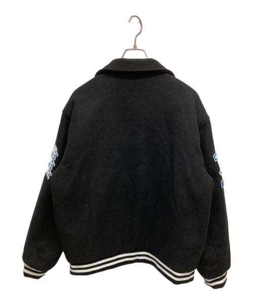 Liberaiders（リベレイダース）Liberaiders (リベレイダース) LR VARSITY JACKET 770142503 ブラック サイズ:Mの古着・服飾アイテム