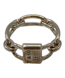 TIFFANY & Co.（ティファニー）の古着「1837スモールダブルロックリング　265008」｜シルバー