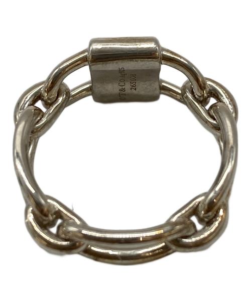 TIFFANY & Co.（ティファニー）TIFFANY & Co. (ティファニー) 1837スモールダブルロックリング　265008 シルバー サイズ:実寸参照の古着・服飾アイテム