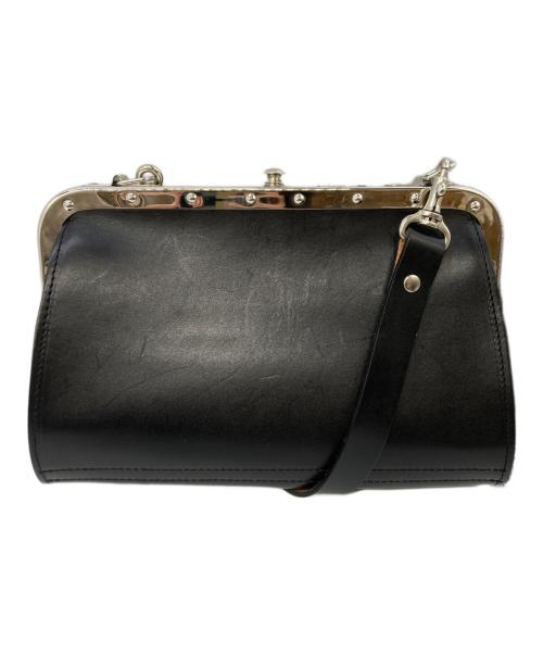 COMME des GARCONS（コムデギャルソン）COMME des GARCONS (コムデギャルソン) クラスプレザーショルダーバッグ ブラック サイズ:実寸サイズをご参照くださいの古着・服飾アイテム