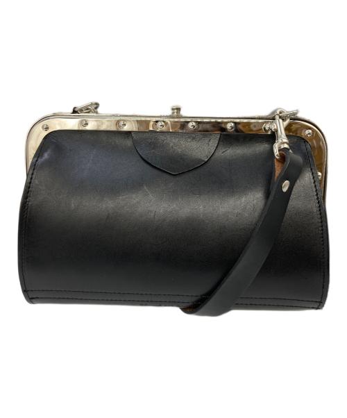COMME des GARCONS（コムデギャルソン）COMME des GARCONS (コムデギャルソン) クラスプレザーショルダーバッグ ブラック サイズ:実寸サイズをご参照くださいの古着・服飾アイテム