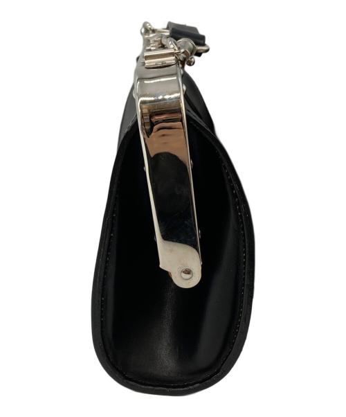 COMME des GARCONS（コムデギャルソン）COMME des GARCONS (コムデギャルソン) クラスプレザーショルダーバッグ ブラック サイズ:実寸サイズをご参照くださいの古着・服飾アイテム
