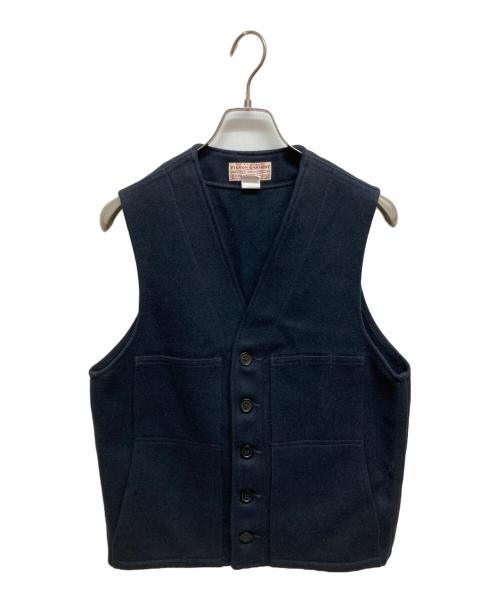 FILSON GARMENT（フィルソン ガーメント）FILSON GARMENT (フィルソン ガーメント) ウールベスト ネイビー サイズ:SIZE36の古着・服飾アイテム