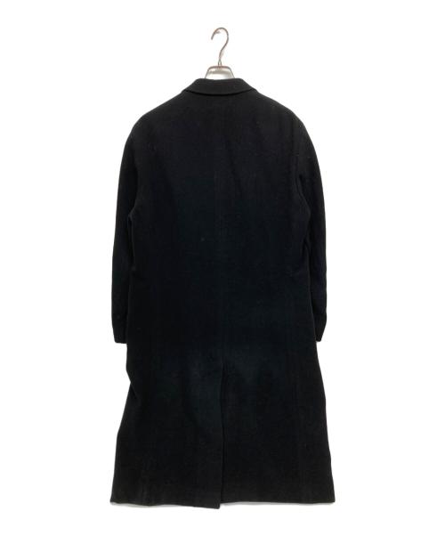 GIORGIO ARMANI（ジョルジオアルマーニ）GIORGIO ARMANI (ジョルジオアルマーニ) オールド チェスターコート ブラック サイズ:不明の古着・服飾アイテム