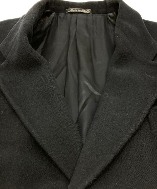GIORGIO ARMANI（ジョルジオアルマーニ）GIORGIO ARMANI (ジョルジオアルマーニ) オールド チェスターコート ブラック サイズ:不明の古着・服飾アイテム