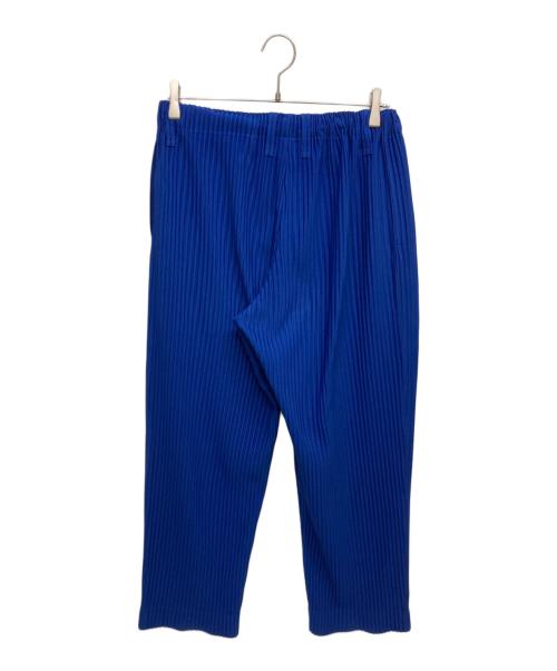 HOMME PLISSE ISSEY MIYAKE（オム プリッセ イッセイ ミヤケ）HOMME PLISSE ISSEY MIYAKE (オム プリッセ イッセイ ミヤケ) プリーツパンツ HP33JF392 ブルー サイズ:SIZE1の古着・服飾アイテム