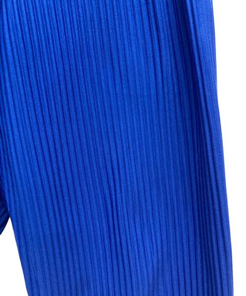 HOMME PLISSE ISSEY MIYAKE（オム プリッセ イッセイ ミヤケ）HOMME PLISSE ISSEY MIYAKE (オム プリッセ イッセイ ミヤケ) プリーツパンツ HP33JF392 ブルー サイズ:SIZE1の古着・服飾アイテム
