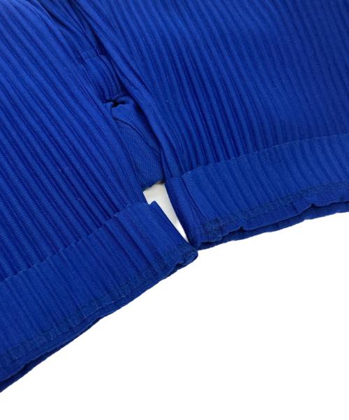 HOMME PLISSE ISSEY MIYAKE（オム プリッセ イッセイ ミヤケ）HOMME PLISSE ISSEY MIYAKE (オム プリッセ イッセイ ミヤケ) プリーツパンツ HP33JF392 ブルー サイズ:SIZE1の古着・服飾アイテム