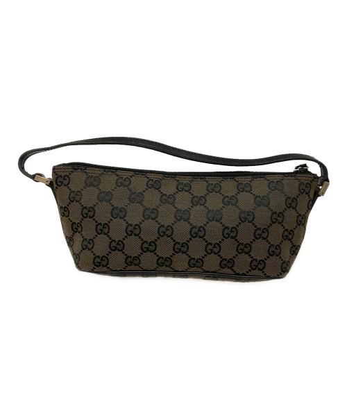 GUCCI（グッチ）GUCCI (グッチ) ハンドバッグ　039 1103 ブラウン サイズ:実寸参照の古着・服飾アイテム