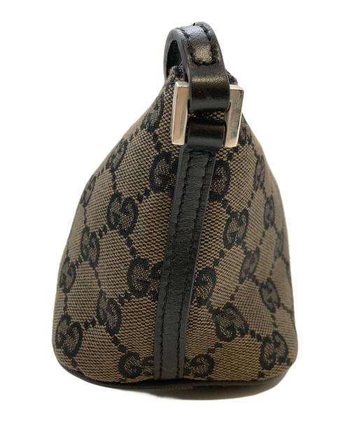 GUCCI（グッチ）GUCCI (グッチ) ハンドバッグ　039 1103 ブラウン サイズ:実寸参照の古着・服飾アイテム