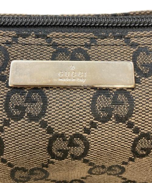 GUCCI（グッチ）GUCCI (グッチ) ハンドバッグ　039 1103 ブラウン サイズ:実寸参照の古着・服飾アイテム