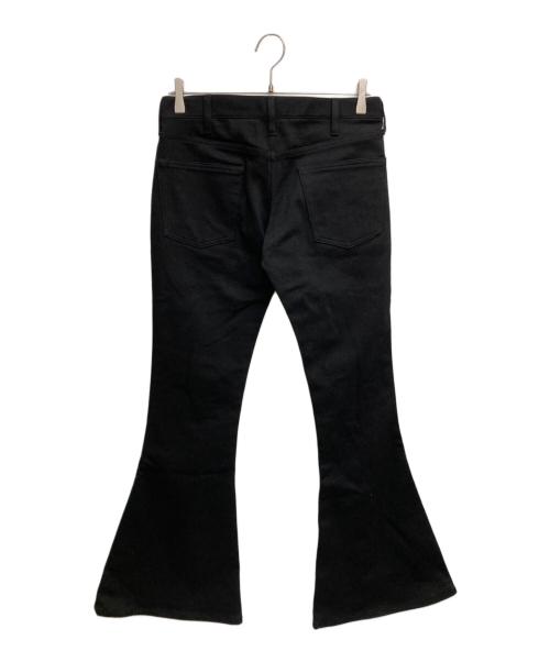 JUNYA WATANABE（ジュンヤワタナベ）JUNYA WATANABE (ジュンヤワタナベ) フレアパンツ JP-P031 ブラック サイズ:Sの古着・服飾アイテム