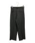 MAISON SPECIAL (メゾンスペシャル) Marvelt Slacks Pants ND91641 ブラック サイズ:SIZE38 未使用品：8000円