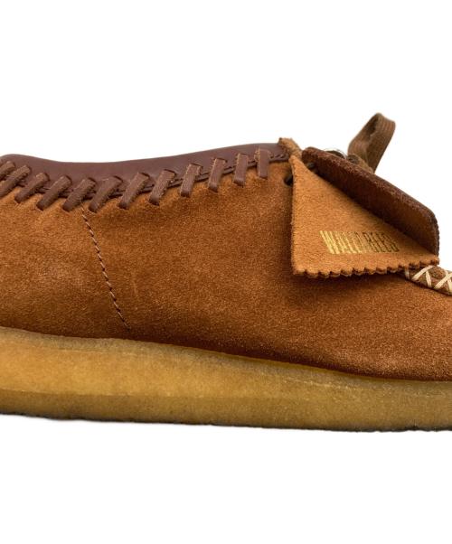 CLARKS（クラークス）CLARKS (クラークス) WALLABEE DARK TAN COMBINATION 61435413 ブラウン サイズ:SIZE 7 1/2の古着・服飾アイテム