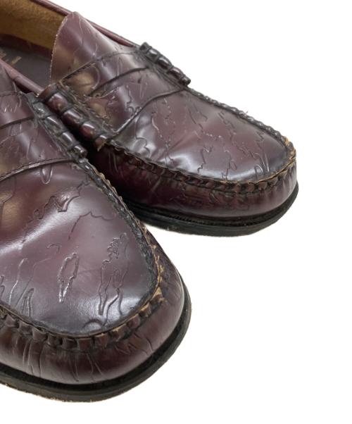 G.H.BASS（ジーエイチバス）G.H.BASS (ジーエイチバス) MAHARISHI (マハリシ) ローファー BA91010M ブラウン サイズ:SIZE42の古着・服飾アイテム