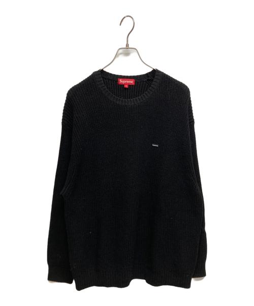 SUPREME（シュプリーム）SUPREME (シュプリーム) Melange Rib Knit Sweater ブラック サイズ:SIZE XLの古着・服飾アイテム