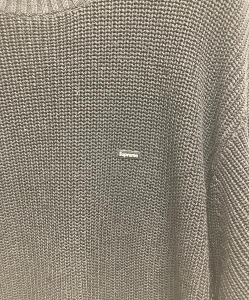 SUPREME（シュプリーム）SUPREME (シュプリーム) Melange Rib Knit Sweater ブラック サイズ:SIZE XLの古着・服飾アイテム