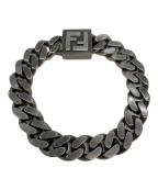 FENDIフェンディ）の古着「FFチェーンブレスレット」｜シルバー