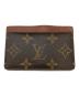 LOUIS VUITTON（ルイ ヴィトン）の古着「名刺入れ　M61733」｜ブラウン