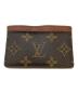 LOUIS VUITTON (ルイ ヴィトン) 名刺入れ　M61733 ブラウン サイズ:実寸参照：8000円