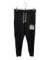Maison Margiela（メゾンマルジェラ）の古着「「STEREOTYPE」パッチ付きスウェットパンツ S50KA0448 S25368」｜ブラック