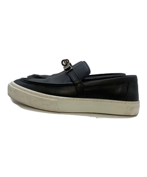 HERMES（エルメス）HERMES (エルメス) GAME ローファー スニーカー ブラック サイズ:SIZE35.5の古着・服飾アイテム