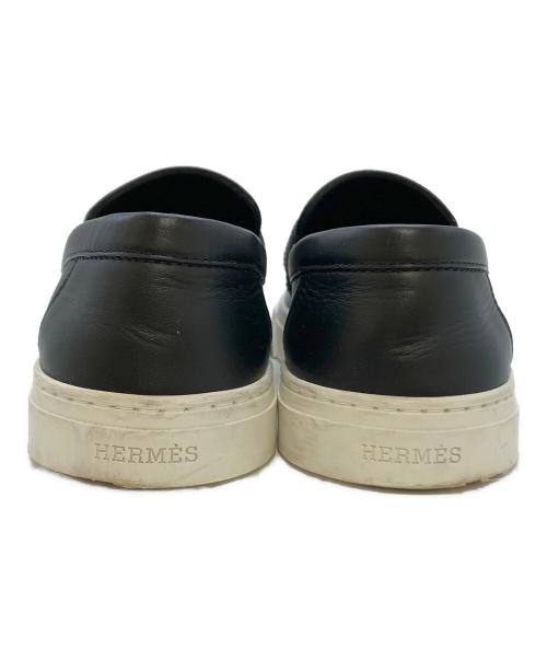 HERMES（エルメス）HERMES (エルメス) GAME ローファー スニーカー ブラック サイズ:SIZE35.5の古着・服飾アイテム