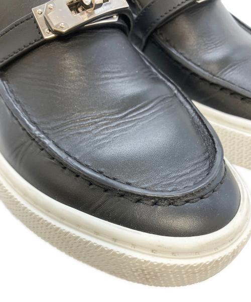 HERMES（エルメス）HERMES (エルメス) GAME ローファー スニーカー ブラック サイズ:SIZE35.5の古着・服飾アイテム