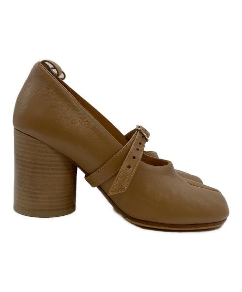 Maison Margiela（メゾンマルジェラ）Maison Margiela (メゾンマルジェラ) TABIメリージェーンパンプス S34WL0021 ベージュ サイズ:SIZE35の古着・服飾アイテム