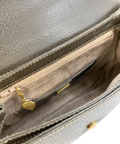 GUCCI（グッチ）GUCCI (グッチ) ハンドバッグ ブラウン サイズ:実寸参照の古着・服飾アイテム