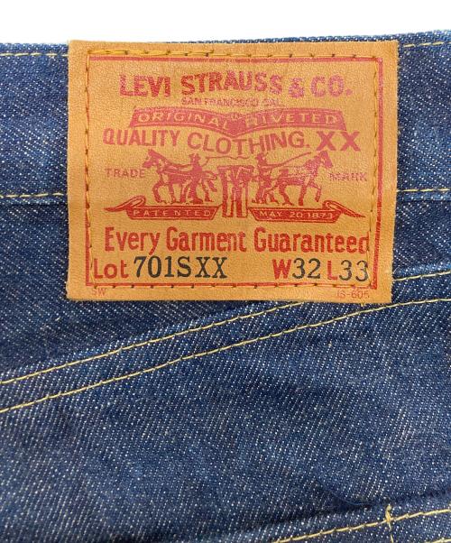 LEVI'S（リーバイス）LEVI'S (リーバイス) 1930年モデル復刻デニムパンツ　701SXX インディゴ サイズ:SIZE W32 L33の古着・服飾アイテム