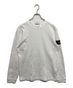 STONE ISLANDストーンアイランド）の古着「クルーネックカットソー　691562358」｜ホワイト