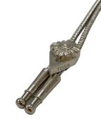 TOGA ARCHIVESトーガアーカイブス）の古着「CONCHO LOOP TIE　TZ262-AK929」｜シルバー