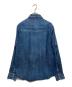 VISVIM (ビズビム) SOCIAL SCULPTURE SHIRT DMGD インディゴ サイズ:SIZE2：45000円