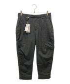 kolor/BEACONカラービーコン）の古着「モールスキン パッカリングパンツ 15WBM-P13139」｜グレー