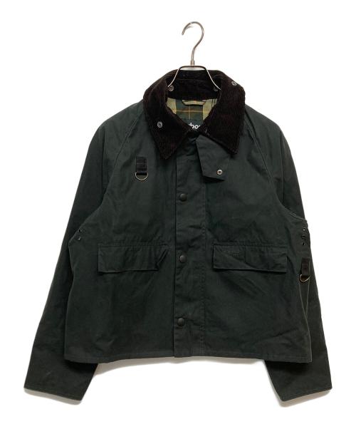 Barbour（バブアー）Barbour (バブアー) SPEY Waxed Jacket スペイ ワックス ショート ジャケット カーキ サイズ:SIZE Mの古着・服飾アイテム