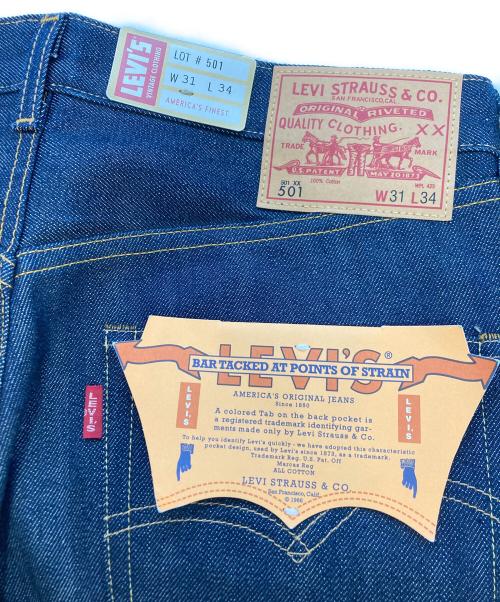 LEVI'S VINTAGE CLOTHING（リーバイス ビンテージ クロージング）LEVI'S VINTAGE CLOTHING (リーバイス ビンテージ クロージング) 1966年復刻 501 デニムパンツ “66モデル” インディゴ サイズ:SIZEW31×L34 未使用品の古着・服飾アイテム
