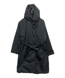 Max Mara WEEK END LINE（マックスマーラ ウイークエンドライン）の古着「BANFY リバーシブル MEDIUM PADDING フーディダウンコート」｜ブラック