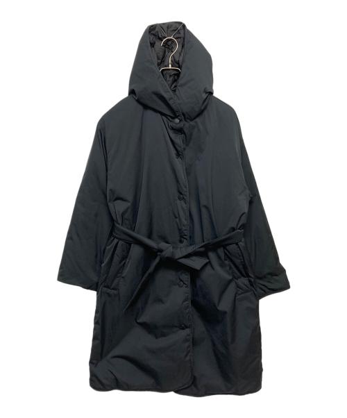 Max Mara WEEK END LINE（マックスマーラ ウイークエンドライン）Max Mara WEEK END LINE (マックスマーラ ウイークエンドライン) BANFY リバーシブル MEDIUM PADDING フーディダウンコート ブラック サイズ:SIZE M(US6)の古着・服飾アイテム