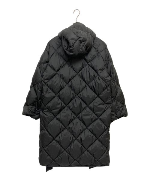 Max Mara WEEK END LINE（マックスマーラ ウイークエンドライン）Max Mara WEEK END LINE (マックスマーラ ウイークエンドライン) BANFY リバーシブル MEDIUM PADDING フーディダウンコート ブラック サイズ:SIZE M(US6)の古着・服飾アイテム