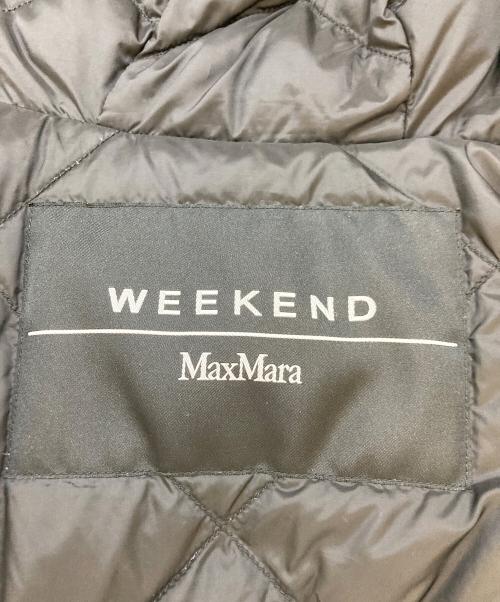 Max Mara WEEK END LINE（マックスマーラ ウイークエンドライン）Max Mara WEEK END LINE (マックスマーラ ウイークエンドライン) BANFY リバーシブル MEDIUM PADDING フーディダウンコート ブラック サイズ:SIZE M(US6)の古着・服飾アイテム