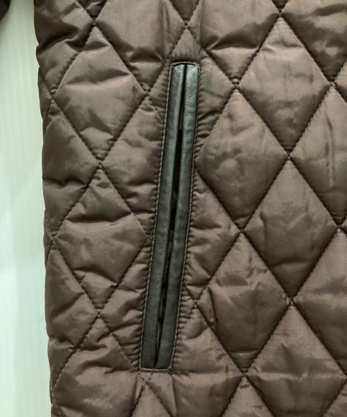 COACH（コーチ）COACH (コーチ) ターンロックモヘアブレンドステンカラーコート ベージュ サイズ:Mの古着・服飾アイテム