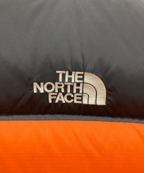 THE NORTH FACE（ザ ノース フェイス）THE NORTH FACE (ザ ノース フェイス) RETRO NUPTSE VEST レトロ ヌプシ ベスト NF0A3JQQ オレンジ×ブラック サイズ:Lの古着・服飾アイテム