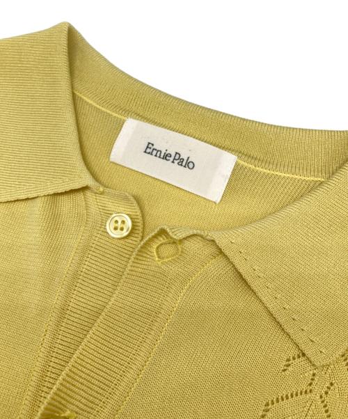Ernie Palo（アーニーパロ）Ernie Palo (アーニーパロ) ニットシャツ イエロー サイズ:44の古着・服飾アイテム