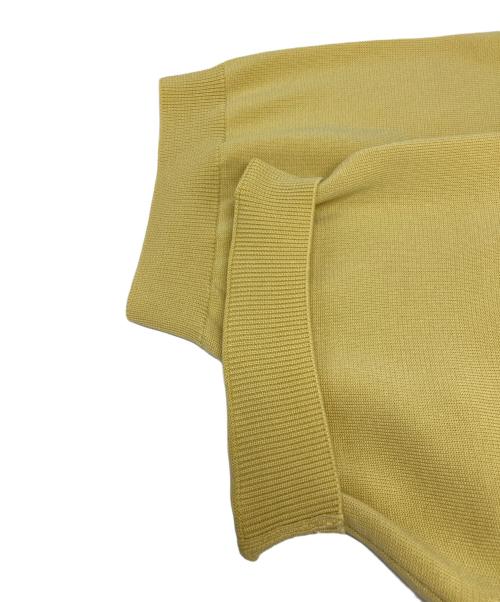 Ernie Palo（アーニーパロ）Ernie Palo (アーニーパロ) ニットシャツ イエロー サイズ:44の古着・服飾アイテム