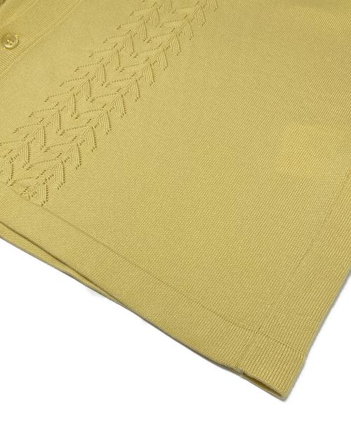 Ernie Palo（アーニーパロ）Ernie Palo (アーニーパロ) ニットシャツ イエロー サイズ:44の古着・服飾アイテム