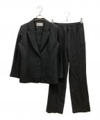 SOIR PERLEソワール ペルル）の古着「ツイードセットアップスーツ」｜ブラック