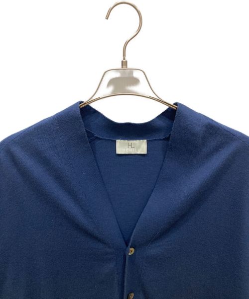 HERILL（ヘリル）HERILL (ヘリル) Cotton Cardigan ネイビー サイズ:2の古着・服飾アイテム