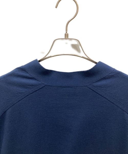 HERILL（ヘリル）HERILL (ヘリル) Cotton Cardigan ネイビー サイズ:2の古着・服飾アイテム