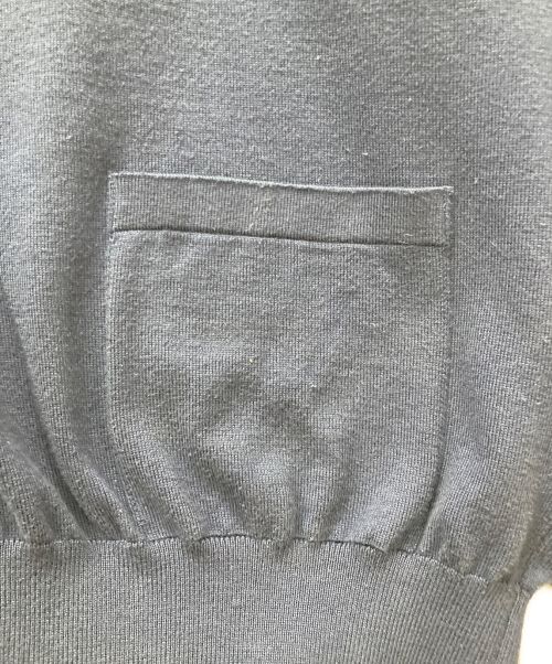 HERILL（ヘリル）HERILL (ヘリル) Cotton Cardigan ネイビー サイズ:2の古着・服飾アイテム